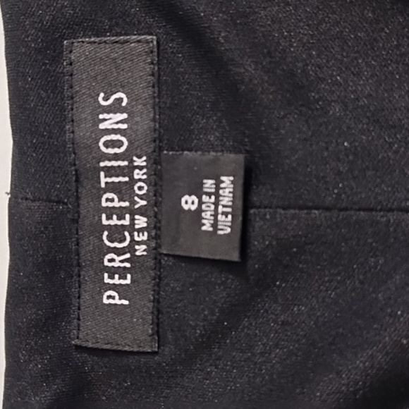 2 PC Perceptions NY Slinky Slip Over Tank Dress & Bolero Jacket  Rose Detail - Picture 9 of 12